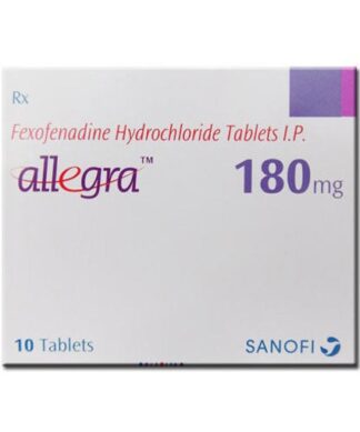 Allegra 180mg Tablet 10's