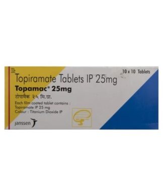 Topamac 25mg Tablet 10's