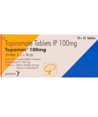 Topamac 100mg Tablet 10's
