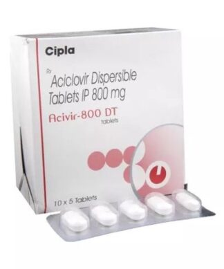 ACIVIR DT 800mg Tablet 5's