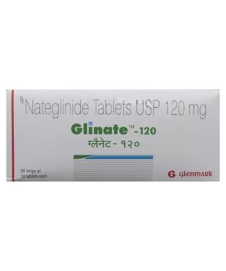GLINATE 120mg Tablet 10's