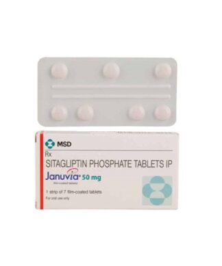 Januvia 50mg Tablet 7's