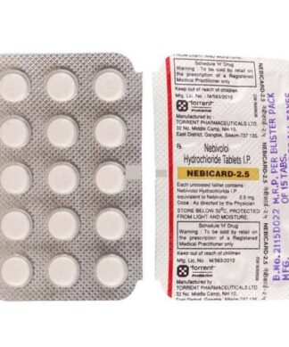 Nebicard 2.5mg Tablet 15's