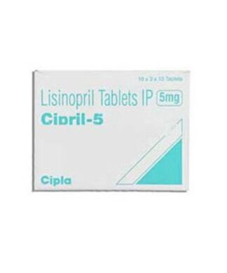 Cipril 5mg Tablet 10's