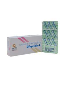 GLYPRIDE 4mg Tablet 10's