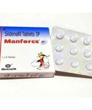Manforce 50mg (Sildenafil Citrate)