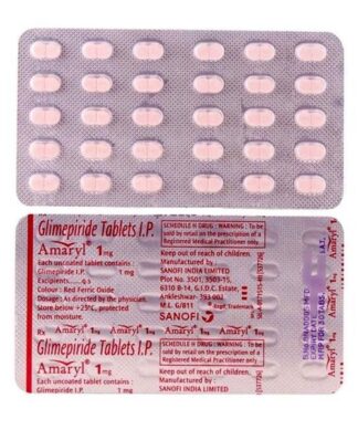 Amaryl M 1 mg Tablet