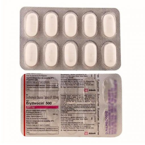 Erythromycin 500 Mg