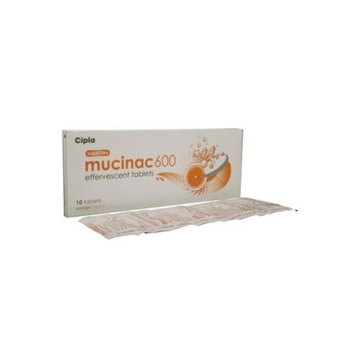 Mucinac 600 Mg Effervescent