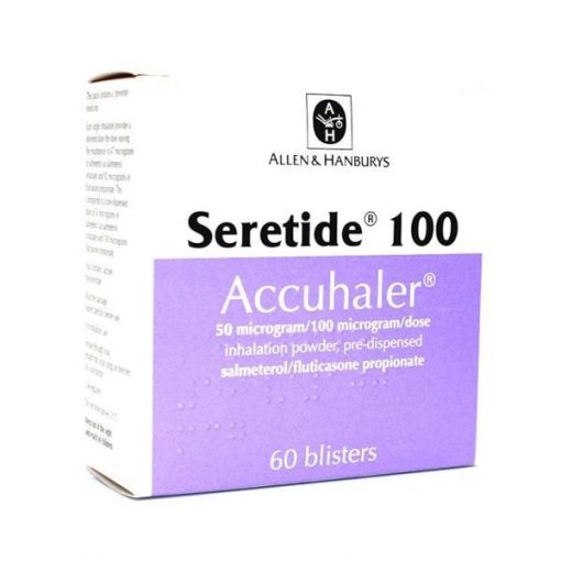 Seretide 50Mcg/100Mcg Accuhaler