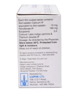 Atorvastatin 160 Mg....