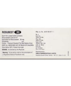 Rosuvastatin 20 Mg.