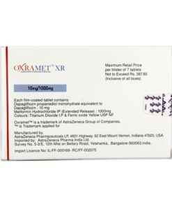 Oxramet XR 10/1000mg