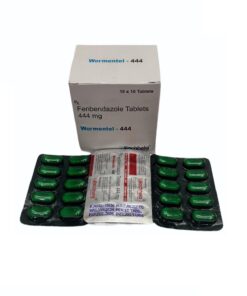 Wormentel 444 (Fenbendazole 444 mg) Anthelmintic Tablet
